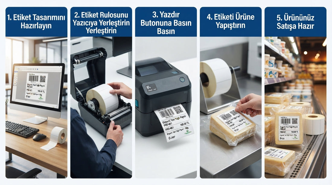 Barkod Etiketi Nasıl Basılır? Adım Adım Rehber