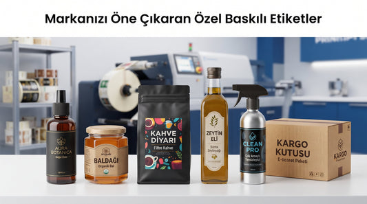 Özel Baskılı Etiket Yaptırmak: Nelere Dikkat Etmeli?