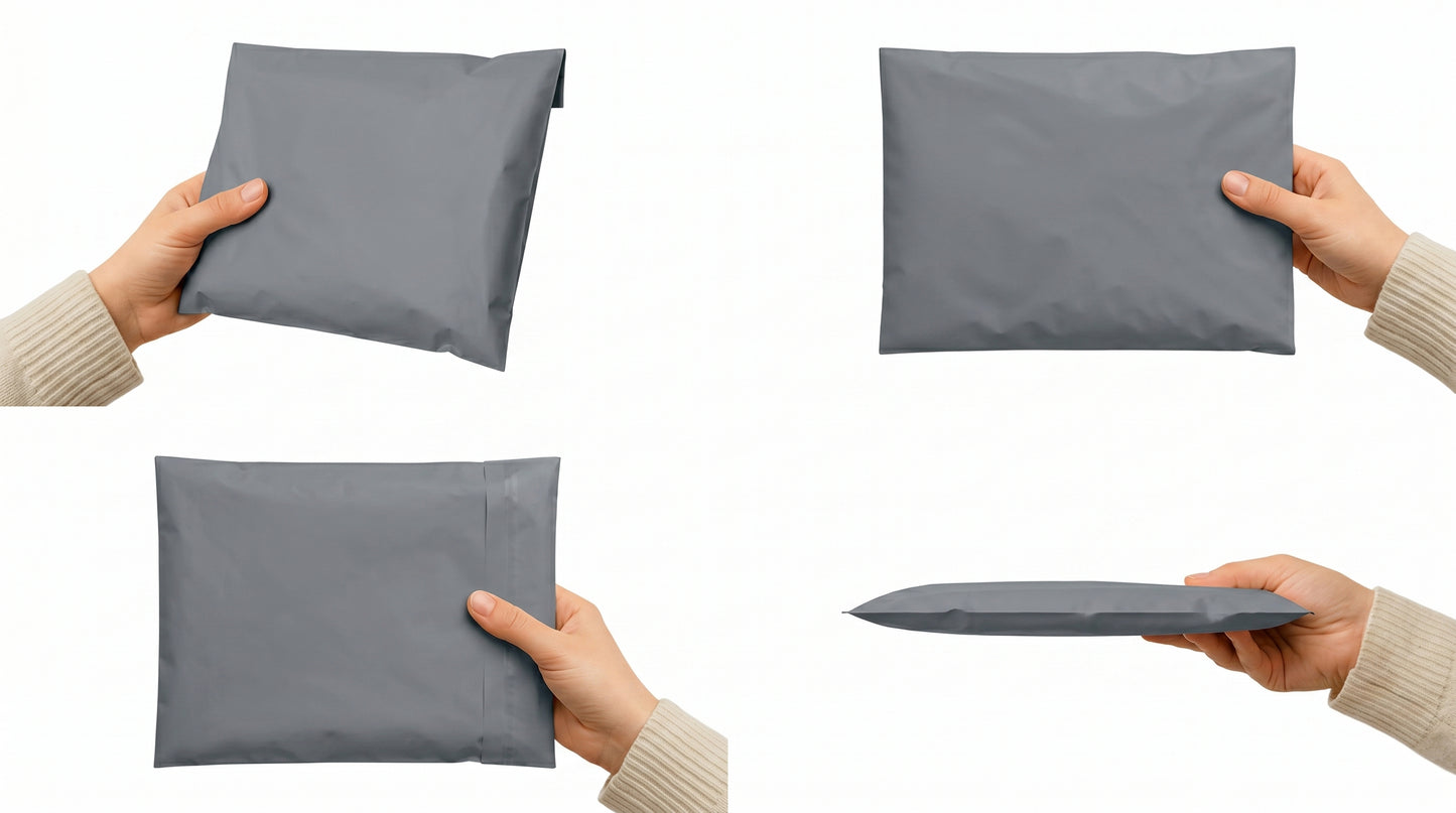 35x45+5 Cepsiz Kargo Poşeti - 1.000 Adet